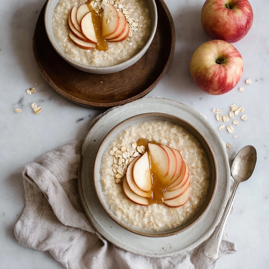 Caramel Apple Oatmeal: A Cozy Fall Breakfast Recipe - Recipe Image