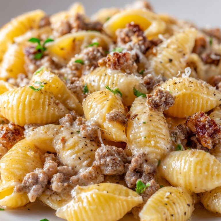 Creamy Ground Beef and Pasta Recipe