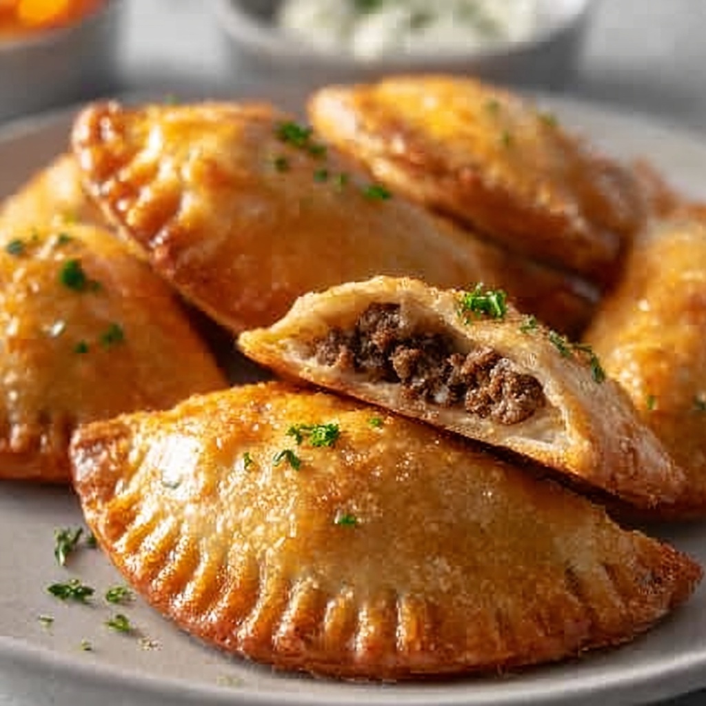 Ground Beef Hand Pies Recipe - Recipe Image