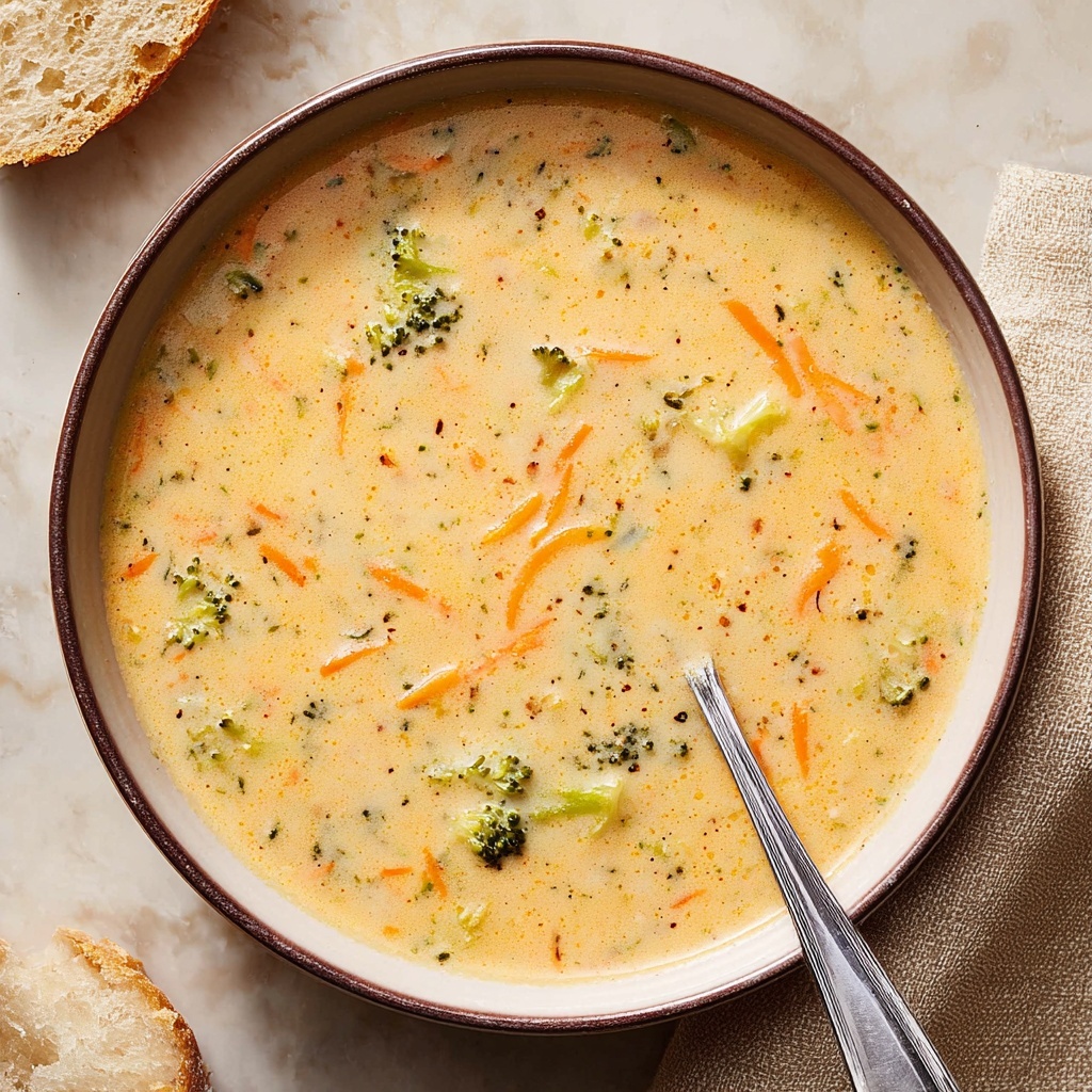 Instant Pot Broccoli Cheddar Soup Recipe - Recipe Image