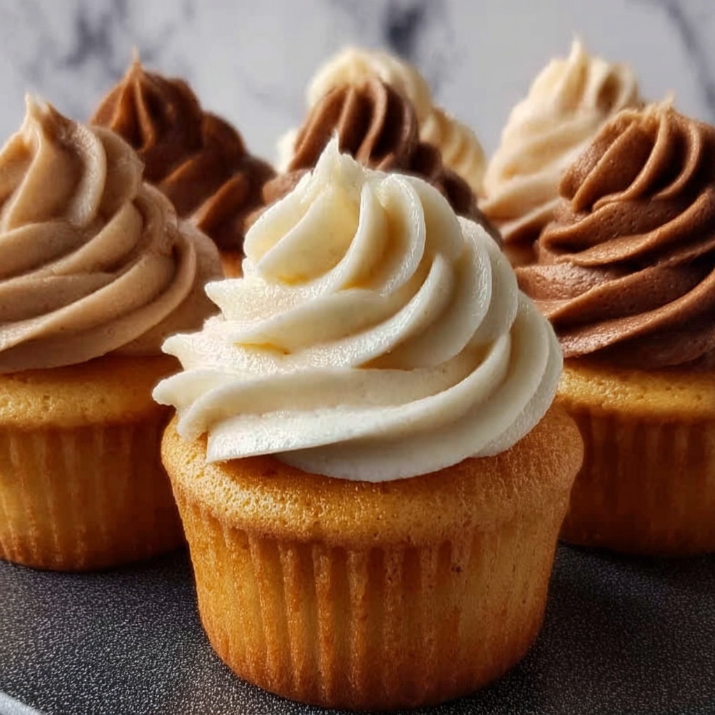 Perfect Swirl Cupcakes: Two-Tone Frosting Magic Recipe - Recipe Image