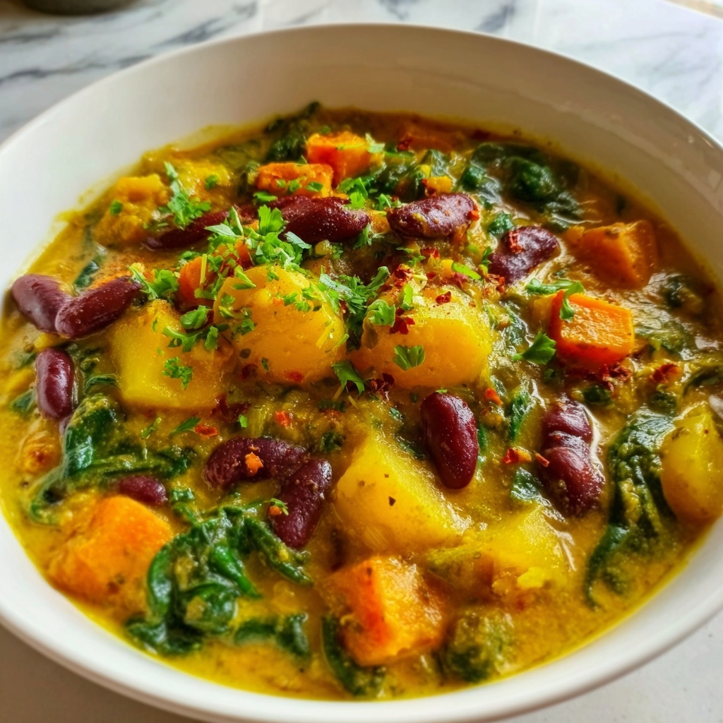 Caribbean Plantain Curry Recipe - Recipe Image